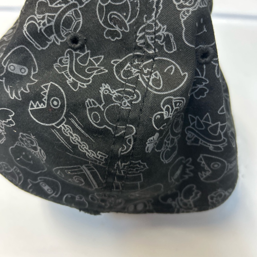 Nintendo Black Super Mario Hat - Picture 3 of 5